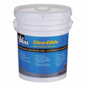 IDEAL 31-385 Cable and Wire Pulling Lubricants, 32 Deg to 180 Deg F, No Additives, 43 lb, Pail | CR4KNA 10F530