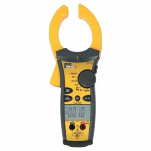 IDEAL 61-775GA Clamp Meter, Clamp-Jaw Jaw, CAT III 1000V/CAT IV 600V, TRMS, 1000 A | CR4KHD 6XAA8