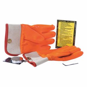 IDEAL 70-1030 WAREHOUSE INNOVATIONS, INC. Propan-Handschuhe, Neopren, Warnschutzorange | CR4KPJ 48WH54