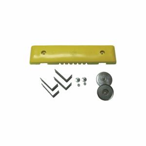 IDEAL 70-1110 WAREHOUSE INNOVATIONS, INC. Safety Bumper, PVC Plastic, Black/Yellow | CR4KGU 48WH46