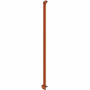 IDEAL 70-6032 IRONGUARD Barrier System Fence Guide, Orange | CR4KLY 49EL08