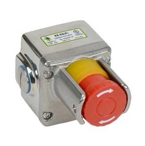 IDEM SAFETY SWITCHES ES-SSP-231006 Not-Aus-Kontrollstation, Edelstahl 316, einzelne Drucktaste, Pilz, rot | CV7ZUN