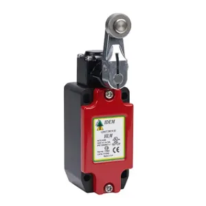 IDEM SAFETY SWITCHES HLM-174002 Safety Limit Switch, Side Rotary Lever With Stainless Steel Roller, 2 N.C. Safety Output | CV8BUD