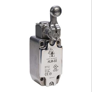 IDEM SAFETY SWITCHES HLM-SS-175002 Safety Limit Switch, Side Rotary Lever With Stainless Steel Roller, 2 N.C. Safety Output | CV8BUU