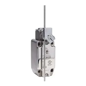 IDEM SAFETY SWITCHES HLM-SS-175261 Safety Limit Switch, Side Rotary Adjustable Stainless Steel Rod, 1 N.C. Safety Output | CV8BVB