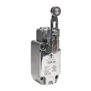 IDEM SAFETY SWITCHES HLM-SS-175302 Safety Limit Switch, Side Rotary Adjustable Lever With Stainless Steel Roller | CV8BVC