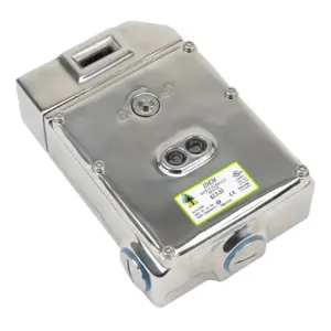 IDEM SAFETY SWITCHES KLT-SS-451002 Safety Switch, Tongue Interlock, Solenoid, 24 VDC To Unlock, 180-Deg. Adjustable Head | CV8BXG