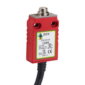 IDEM SAFETY SWITCHES LSMM-172003 Safety Limit Switch, Brass Plunger, 2 N.C. Safety Output, 1 N.O. Monitoring Output | CV8BYD