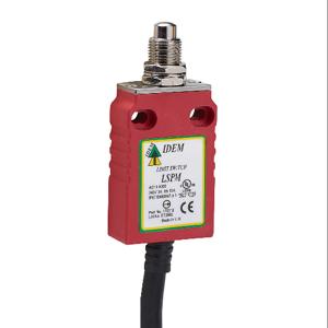 IDEM SAFETY SWITCHES LSPM-170018 Safety Limit Switch, Brass Plunger And Fixing Nuts, 2 N.C. Safety Output | CV8BYW
