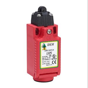 IDEM SAFETY SWITCHES LSPS-171017 Safety Limit Switch, Plunger With Polyester Roller, 1 N.C. Safety Output | CV8BZD
