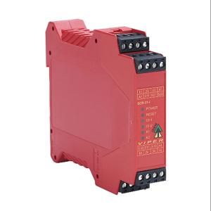 IDEM SAFETY SWITCHES SCR31-280002-P Safety Relay, Emergency Stop And Safety Gates, 2-Channel, 24 VAC/VDC | CV7XTG