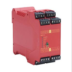 IDEM SAFETY SWITCHES SCR73-280005-P Safety Relay, Emergency Stop And Safety Gates, 2-Channel, 24 VAC/VDC | CV7XTN