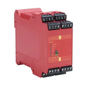 IDEM SAFETY SWITCHES SCR73-280005-P Safety Relay, Emergency Stop And Safety Gates, 2-Channel, 24 VAC/VDC | CV7XTN