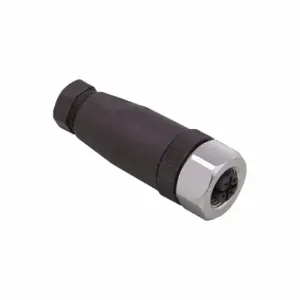 IFM E18164 M12 Circular Connector, A Coded, M12 Female Thread with Straight Connection | CR4KXR 787GH6