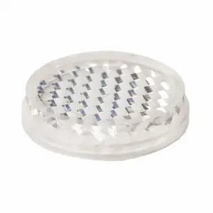 IFM E20003 Flat Reflector, Retroreflective Sensors, White/clear, Plastic, Round | CR4LZR 35T436