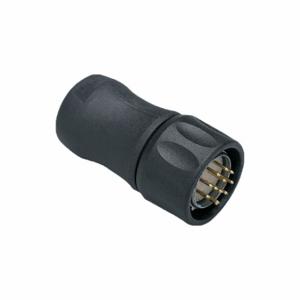IFM E60123 M23 Circular Connector, M23 Male Thread with Straight Connection, 12 Pin, Solder, IP67 | CR4KZM 787GG8