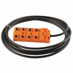 IFM EBC021 Sensor Wiring Block, 8 Ports, 5 Pole M12 Female, 5 M Cable Length, 11 Cores | CR4MAL 35T511