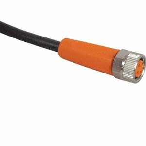 IFM EVC151 Kabelsatz, M8-Buchse gerade x blanker Draht, 4 Pins, schwarz, TPU, 5 m Kabel LG | CR4LBG 35T471