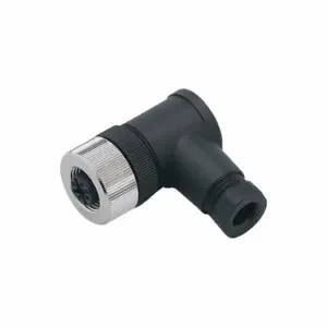 IFM E11764 M12 Circular Connector, C Coded, M12 Female Thread with 90 Deg. Angled Connection | CR4KYJ 787GK8