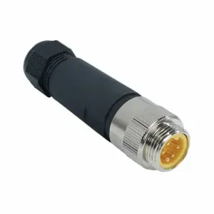 IFM L34120 7/8 Inch Circular Connector, A Coded, 7/8 Inch Male Thread with Straight Connection | CR4KWL 787GG2