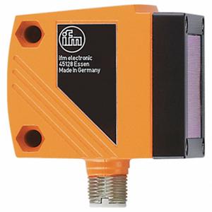 IFM O1D100 Laser Distance Sensor, PNP, M12 Connector, Die-Cast Zinc, 52 mm Length | CR4LZU 801T89