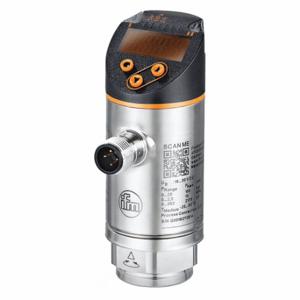 IFM PN7270 Digital Pressure Sensor, 0 To 5800 PSI, Pnp/Npn, 1/4 Inch Npt, 4 Pin M12 Connector | CR4LVJ 52PG27