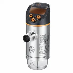 IFM PN2298 Electronic Pressure Sensor, -0.2 To 3.6 PSI, 4 To 20Ma Or 0 To 10VDC, Pnp, Progra mmable | CR4LKM 52PG29