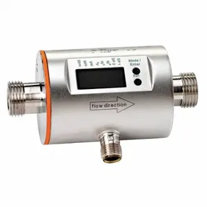 IFM SM7004 Electronic Flowmeter, 1/2 Inch For Pipe Size, 3/4 Inch Connection Size, Bspp | CR4LKG 24JZ16