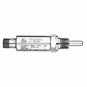 IFM TA2303 Temperature Transducer, 1/2 Inch Npt, -58 To 302 Degrees F, 1.18 Inch Probe, 4 To 20Ma Dc | CR4MCC 40KG96