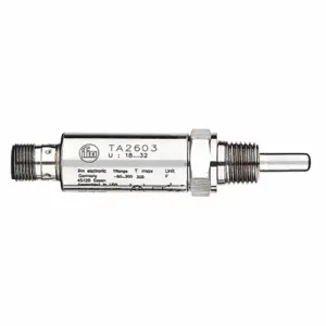 IFM TA2603 Temperature Transducer, 1/4 Inch Npt, -58 To 302 Degrees F, 0.98 Inch Probe, 4 To 20Ma Dc | CR4MBX 40KH01