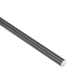 IGUS A-AWI-04-1000 Round Shaft, Hard-Anodized Aluminum, 1/4 Inch Dia., 1000mm Length | CV6VZY