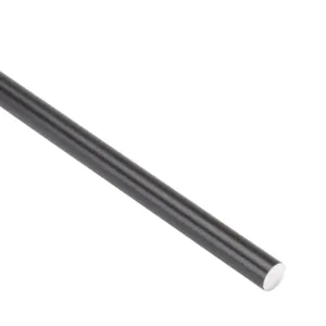 IGUS A-AWI-04-500 Round Shaft, Hard-Anodized Aluminum, 1/4 Inch Dia., 500mm Length | CV6WAA