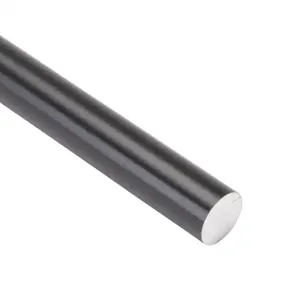 IGUS A-AWI-08-1000 Round Shaft, Hard-Anodized Aluminum, 1/2 Inch Dia., 1000mm Length | CV6WAB