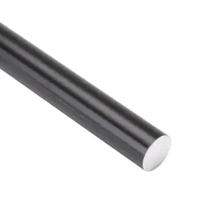 IGUS A-AWI-08-500 Round Shaft, Hard-Anodized Aluminum, 1/2 Inch Dia., 500mm Length | CV6WAD