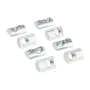 IGUS A-NOR-20634 Igus M5 Slot Nut, Zinc Plated Steel, Pack Of 8 | CV6WFG