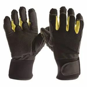 IMPACTO AV759030 Anti-Vibration Glove, M, Mechanics Glove, Full Finger, ANSI Abrasion Level 2, 1 Pair | CR4MFG 56MD62