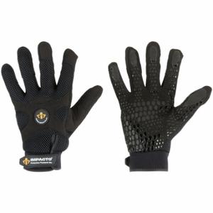 IMPACTO BG408XL Mechanics Gloves, Size XL, Mechanics Glove, Full Finger, Synthetic Leather, Silicone, 1 PR | CR4MQK 18L046