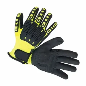 IMPACTO NS2800030 Back Tracker Glove, M, Green/Black, PK 12 | CR4MJB 29GA42