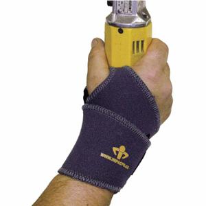 IMPACTO TS22630 Thermal Wrap Wrist Support, Ambidextrous, M Ergonomic Support Size, Black | CR4MTG 33TN37