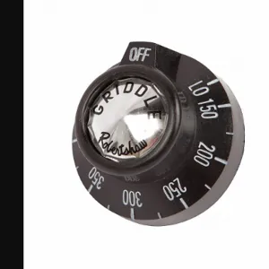 IMPERIAL 1106 Thermostat Dial, Black | CJ3QAA 21WE98