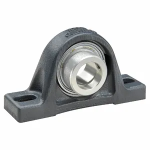 INA RASE30-N Pillow Block Bearing, 30 mm Bore, Cast Iron, Eccentric Collar, 42.9 mm Shaft Height | CR4NBM 21ZH50