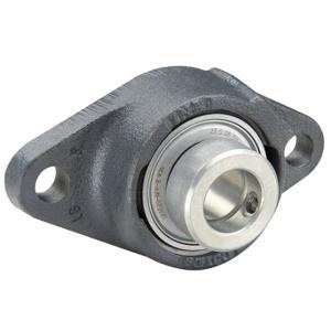 INA RCJT50-N 2 Bolt Flange Bearing, 50 mm Bore, Cast Iron, Eccentric Collar, 190 mm Length | CR4MXM 21ZH94