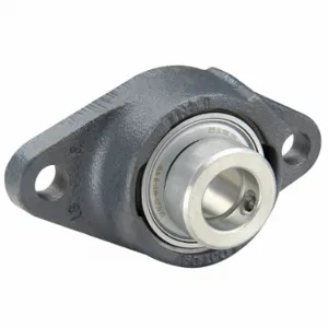 INA PCJT45 2 Bolt Flange Bearing, 45 mm Bore, Cast Iron, Eccentric Collar, 180 mm Length | CR4MXL 21ZG61