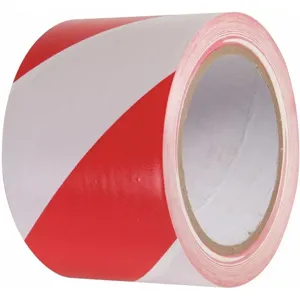 INCOM MANUFACTURING VHT311 Marking Tape, Striped, Continuous Roll, 3 Inch Width | CD3WKZ 462D05