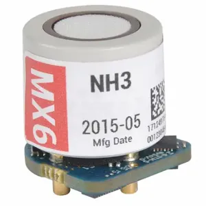 INDUSTRIAL SCIENTIFIC 17124975-6 Sensor, A mmonia, 0 To 500 Ppm, 1 Ppm, -4 Deg To 131 Deg. F | CR4NTP 41H613