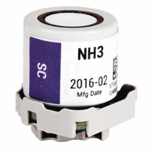 INDUSTRIAL SCIENTIFIC 17156650-6 Replacement Sensor, A mmonia, 0 To 500 Ppm, 1 Ppm, -20 Deg To 55 Deg. C | CR4NUE 52HP29