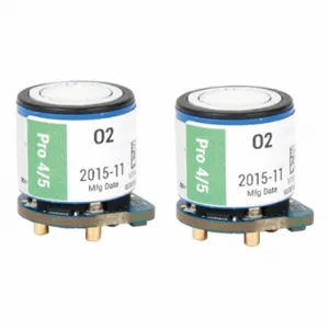 INDUSTRIAL SCIENTIFIC 17156920 Small Replacement Dual Sensor, Oxygen, 0 To 30% Sensor Range | CR4NTQ 49KA06