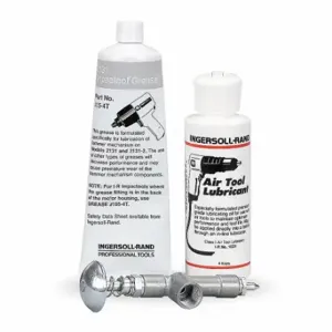 INGERSOLL-RAND 115-LBK1 Air Care Kit, 2135TI/2135TI-2, 10Z4 oil/4 oz 105 Grease/Grease Gun | CR4KCY 4KR78