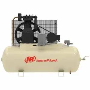 INGERSOLL-RAND 247PD5-P (200/208-3-60) Electric Air Compressor, 5 Hp, 2 Stage, Horizontal, 80 Gal Tank, 19.1 Cfm | CR4PHL 786FF3