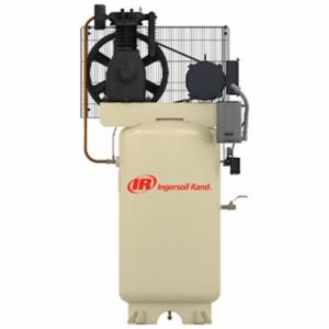 INGERSOLL-RAND 247PN5-P (230-3-60) Electric Air Compressor, 5 Hp, 2 Stage, Vertical, 80 Gal Tank, 19.1 Cfm, 230VAC, Npt | CR4PHM 786FF0
